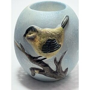 Ceramic‎ Blue Bird Tea Light Holder